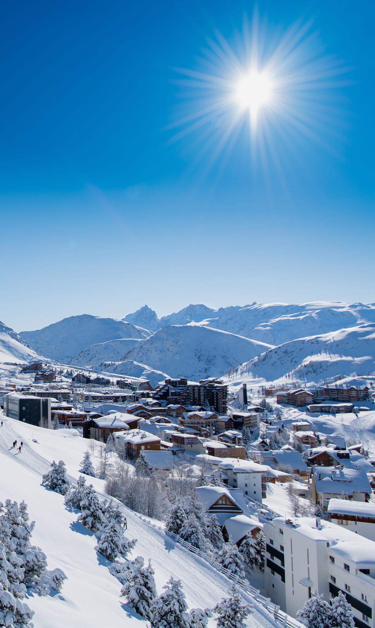 Les 2 mules à l'alpe d'huez